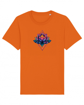 FLORAL GEOMETRIC 6 Bright Orange