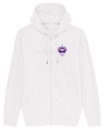 FLORAL GEOMETRIC 7b Hanorac cu fermoar Unisex Connector