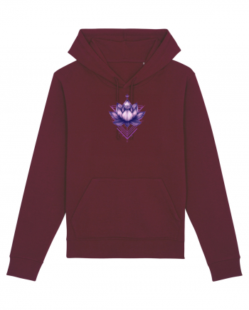 FLORAL GEOMETRIC 7 Burgundy