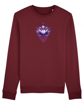 FLORAL GEOMETRIC 7 Burgundy