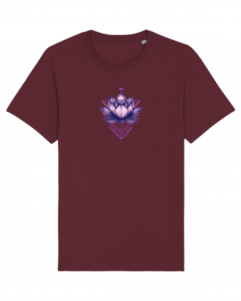 FLORAL GEOMETRIC 7 Burgundy