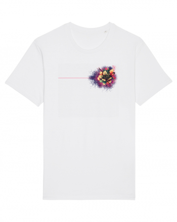 FLORAL GEOMETRIC 8b White