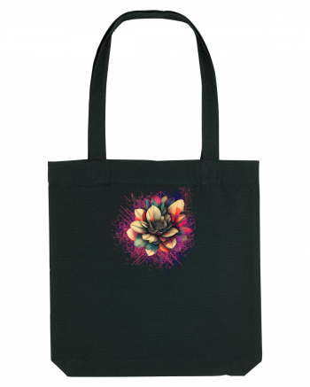 FLORAL GEOMETRIC 8 Black