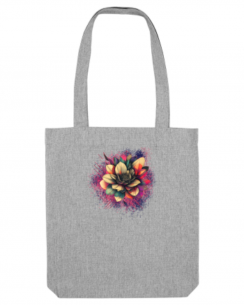 FLORAL GEOMETRIC 8 Heather Grey