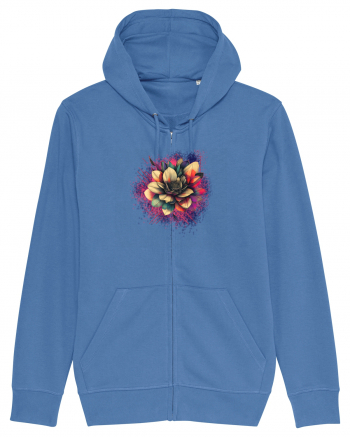 FLORAL GEOMETRIC 8 Bright Blue