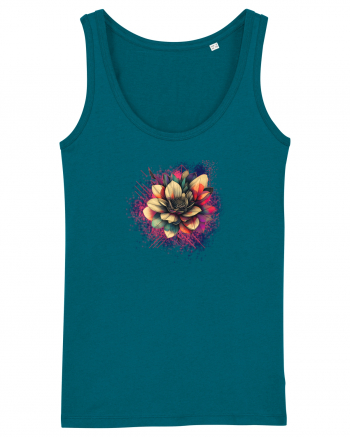 FLORAL GEOMETRIC 8 Ocean Depth