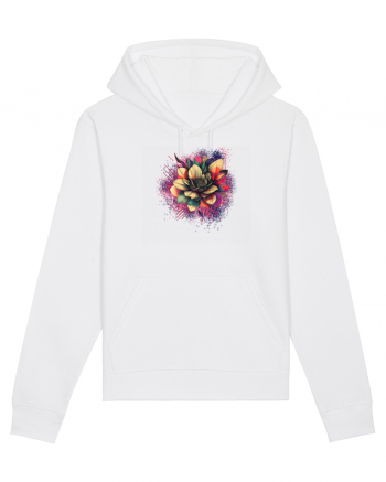 FLORAL GEOMETRIC 8 White