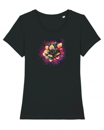 FLORAL GEOMETRIC 8 Black