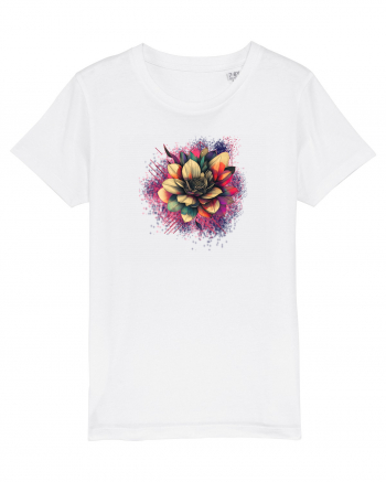 FLORAL GEOMETRIC 8 White