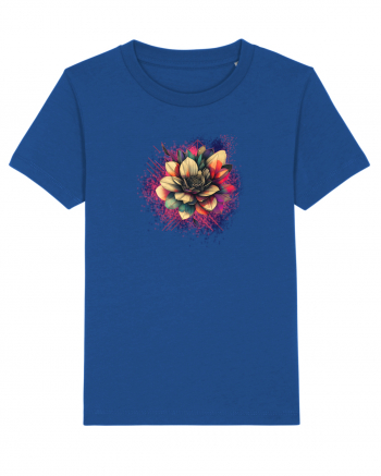 FLORAL GEOMETRIC 8 Majorelle Blue