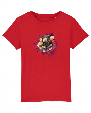 FLORAL GEOMETRIC 8 Red