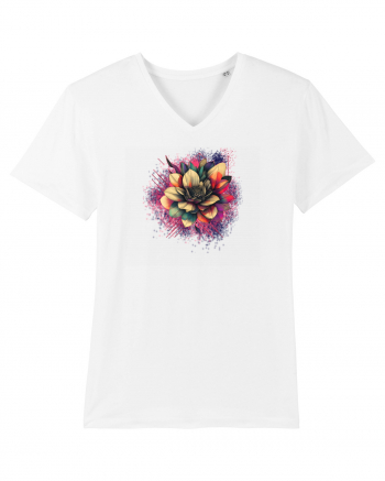 FLORAL GEOMETRIC 8 White