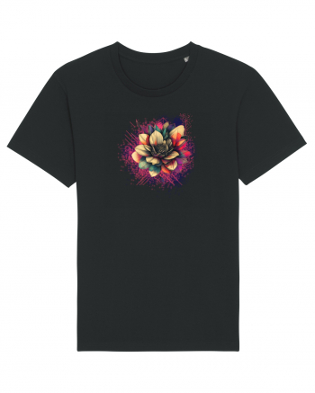 FLORAL GEOMETRIC 8 Black