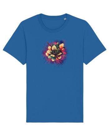 FLORAL GEOMETRIC 8 Royal Blue