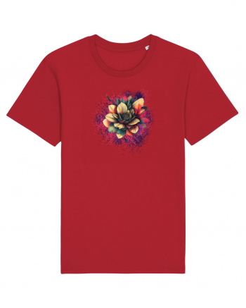 FLORAL GEOMETRIC 8 Red