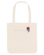 FLORAL GEOMETRIC TRANDAFIR / ROSE b Sacoșă textilă