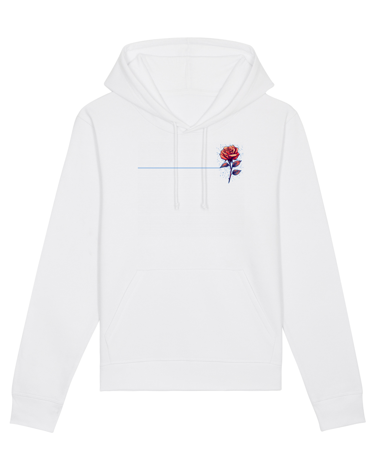 Hanorac Unisex Drummer White