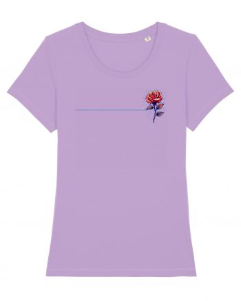 FLORAL GEOMETRIC TRANDAFIR / ROSE b Lavender Dawn