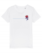 FLORAL GEOMETRIC TRANDAFIR / ROSE b Tricou mânecă scurtă  Copii Mini Creator