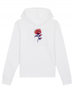 FLORAL GEOMETRIC TRANDAFIR / ROSE  Hanorac Unisex Drummer