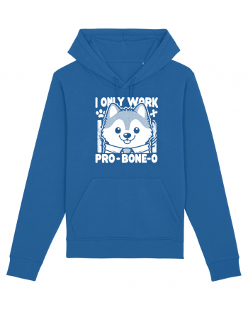 I only work pro bone-o Royal Blue