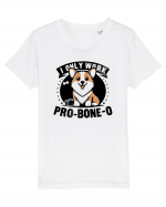 I only work pro bone-o Tricou mânecă scurtă  Copii Mini Creator