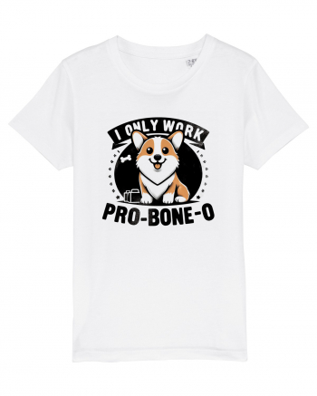 I only work pro bone-o White