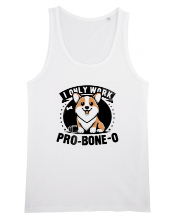 I only work pro bone-o White