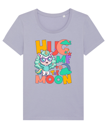 Unicorn simpatic Hug me to the moon Lavender