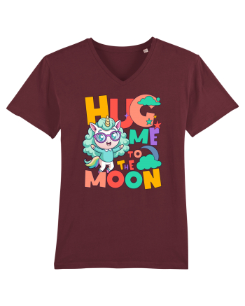 Unicorn simpatic Hug me to the moon Burgundy