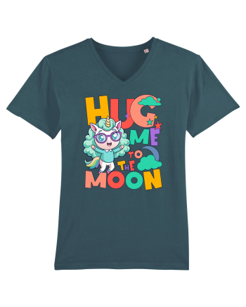 Unicorn simpatic Hug me to the moon Stargazer