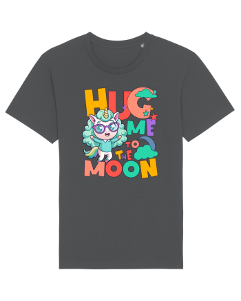 Unicorn simpatic Hug me to the moon Anthracite