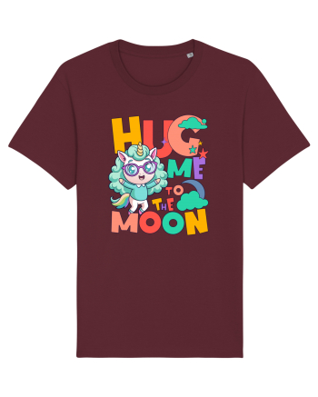 Unicorn simpatic Hug me to the moon Burgundy