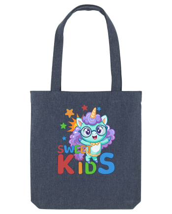 Unicorn simpatic cu ochelari Sweet Kids Midnight Blue
