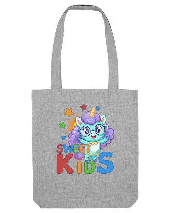 Unicorn simpatic cu ochelari Sweet Kids Heather Grey