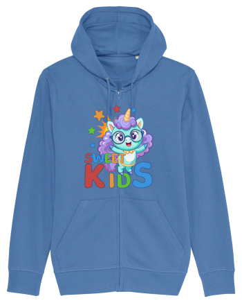 Unicorn simpatic cu ochelari Sweet Kids Bright Blue