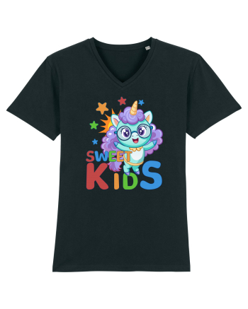 Unicorn simpatic cu ochelari Sweet Kids Black