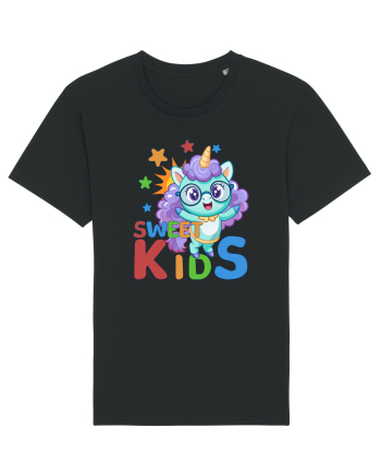 Unicorn simpatic cu ochelari Sweet Kids Black