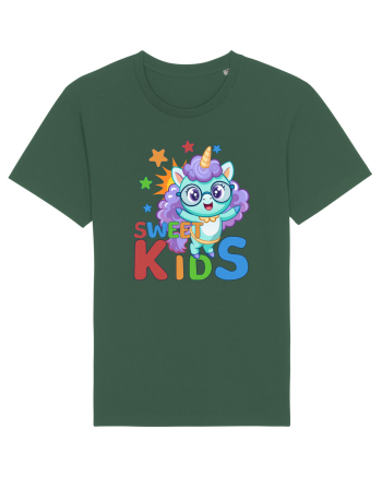 Unicorn simpatic cu ochelari Sweet Kids Bottle Green