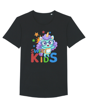 Unicorn simpatic cu ochelari Sweet Kids Black