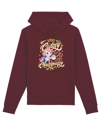 Unicorn de Craciun Burgundy