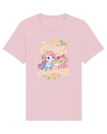 Unicorn de Craciun Cotton Pink