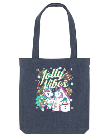 Unicorn Jolly Vibes - Bucuria Sarbatorilor De Iarna Midnight Blue