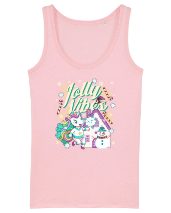 Unicorn Jolly Vibes - Bucuria Sarbatorilor De Iarna Cotton Pink