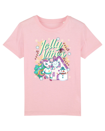 Unicorn Jolly Vibes - Bucuria Sarbatorilor De Iarna Cotton Pink
