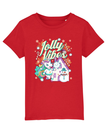 Unicorn Jolly Vibes - Bucuria Sarbatorilor De Iarna Red
