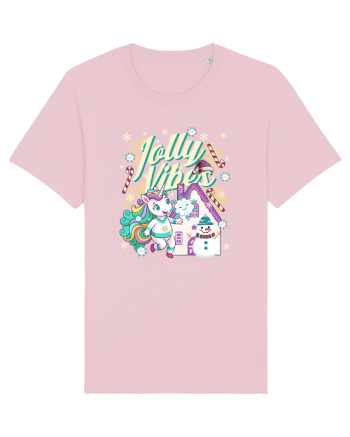 Unicorn Jolly Vibes - Bucuria Sarbatorilor De Iarna Cotton Pink