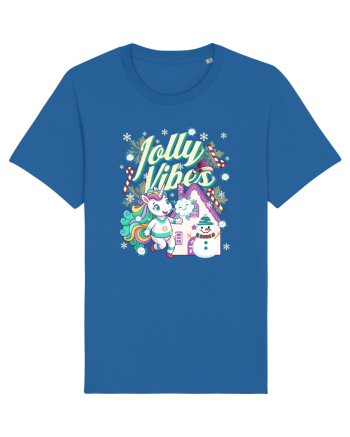 Unicorn Jolly Vibes - Bucuria Sarbatorilor De Iarna Royal Blue
