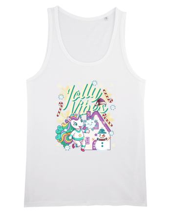 Unicorn Jolly Vibes - Bucuria Sarbatorilor De Iarna White