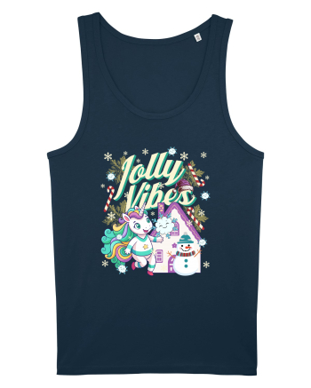 Unicorn Jolly Vibes - Bucuria Sarbatorilor De Iarna Navy
